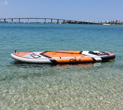 GILI 15' Manta inflatable paddle board in Orange