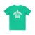 Save Our Turtles Unisex Short Sleeve Tee bright green back