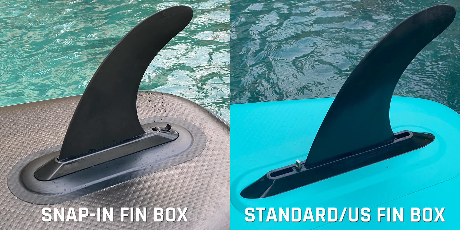 Snap in Fin box vs Standard US Fin box